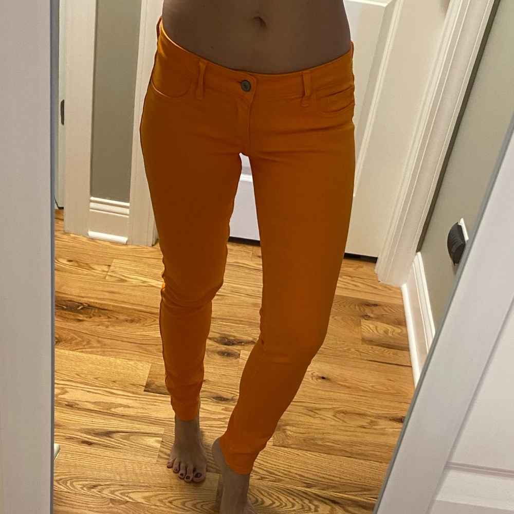 Abercrombie Skinny low rise jeans